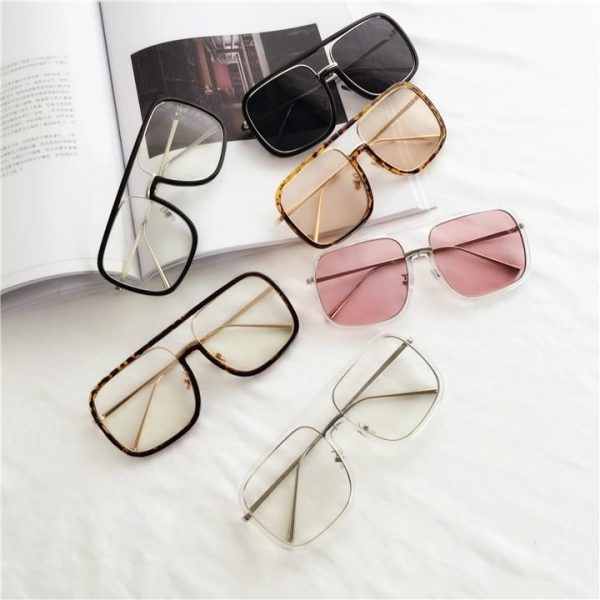 Oversized Square Sunglasses Women Retro Sunglasses For Sale