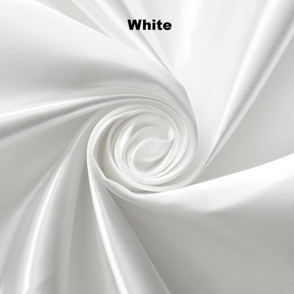 Custom Made SHEET SETS of Shiny & Slick Nouveau Polyester Bridal Satin, Queen, and Full sizes Online Sale - Image 2