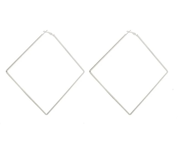 Geometric Oversized Earrings on Sale - Image 5