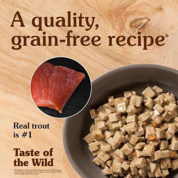 Taste of the Wild Canyon River Canned Cat Food For Sale - Image 3