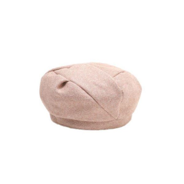 Vintage Beret Cap Octagonal Hat Autumn Winter Hats For Women Online now - Image 4