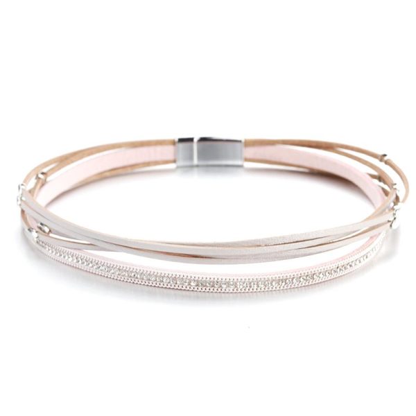 Leather Multi Layer Wrap Bracelets Hot on Sale - Image 4