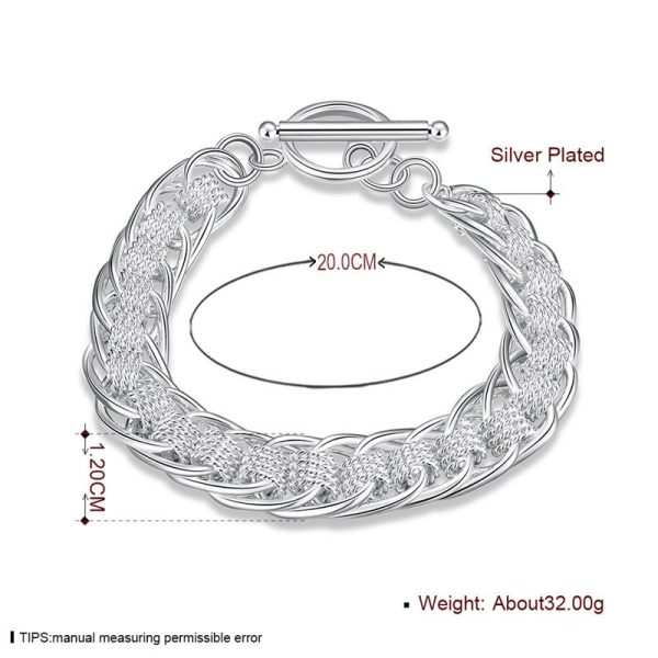 Circle Charm Bracelets Jewelry for Women Lady Bracelet For Discount - Image 4