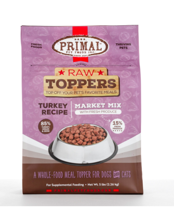 Primal Turkey Market Mix Raw Frozen Topper Discount