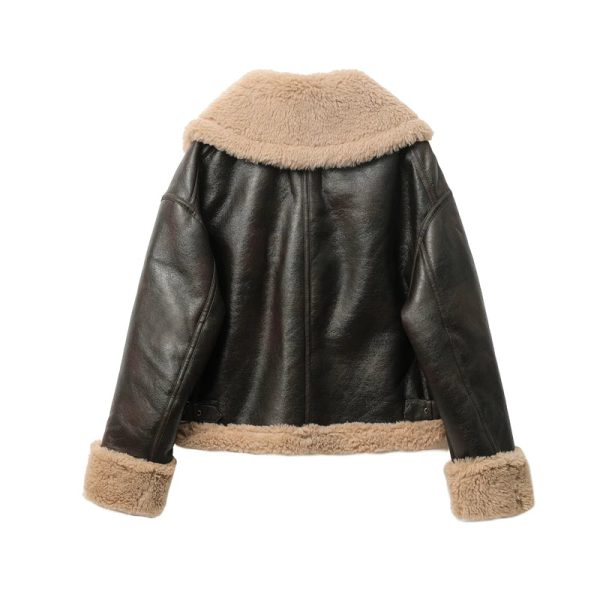 Autumn Winter New Women s Thickened Warm Double-sided Short Jacket For Discount - Image 2