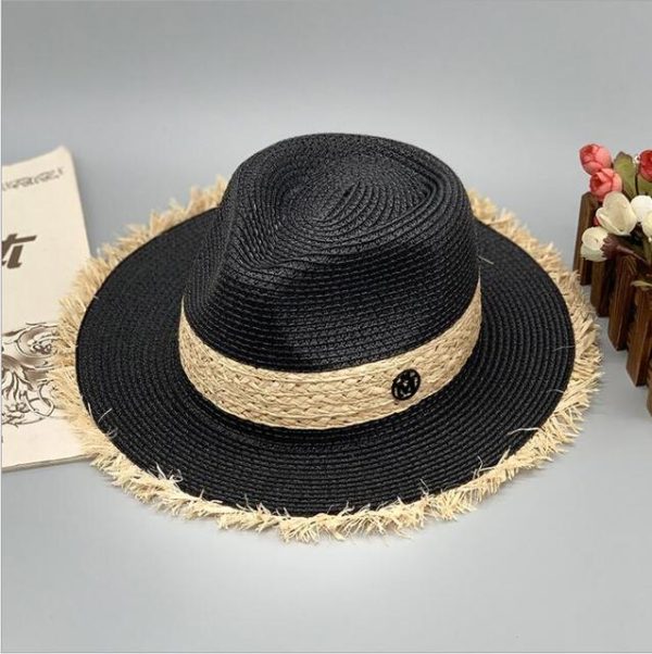 Summer Hat Handmade Raffia Fedora Hats For Women Popular Cool Hat Fashion - Image 4