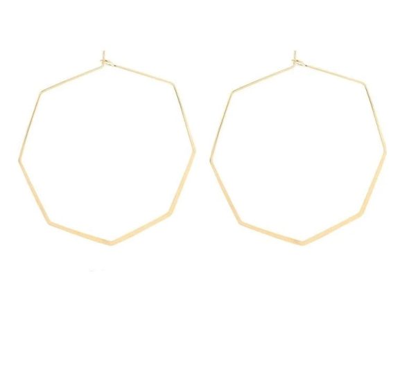 Geometric Oversized Earrings on Sale - Image 3