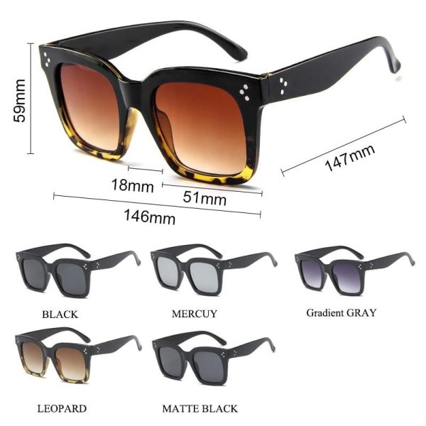 Sophia Square Sunglasses For Discount - Image 3