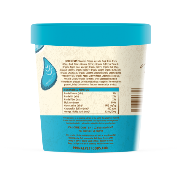 Primal Fresh Toppers Omega Mussels Recipe for Dogs & Cats Online now - Image 2