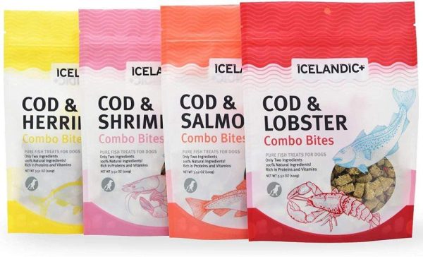 Icelandic+ Cod & Salmon Combo Bites Fish Dog Treats For Discount - Image 4