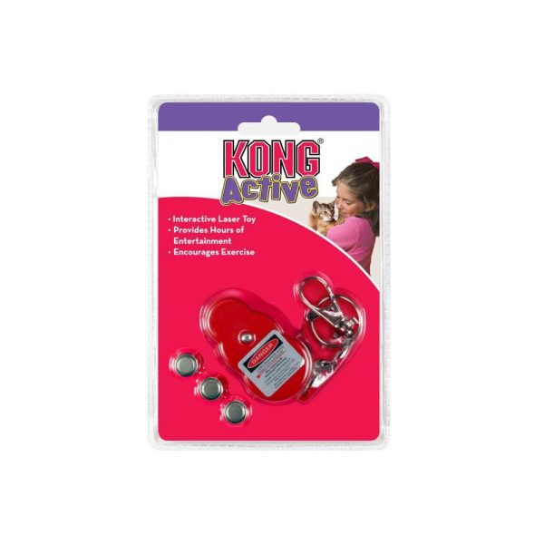 KONG Classic Shaped Laser Cat Toy Sale - Image 2