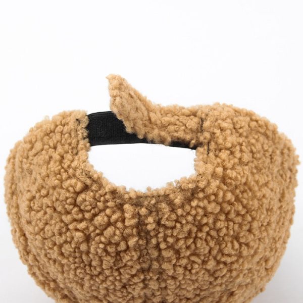 Baseball Cap For Women Paris Letter Hip Hop Cap Faux Mohair Velvet Hat For Cheap - Image 5