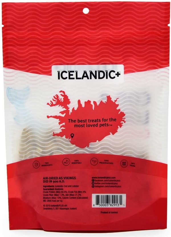 Icelandic+ Cod & Lobster Combo Bites Fish Dog Treats Supply - Image 2