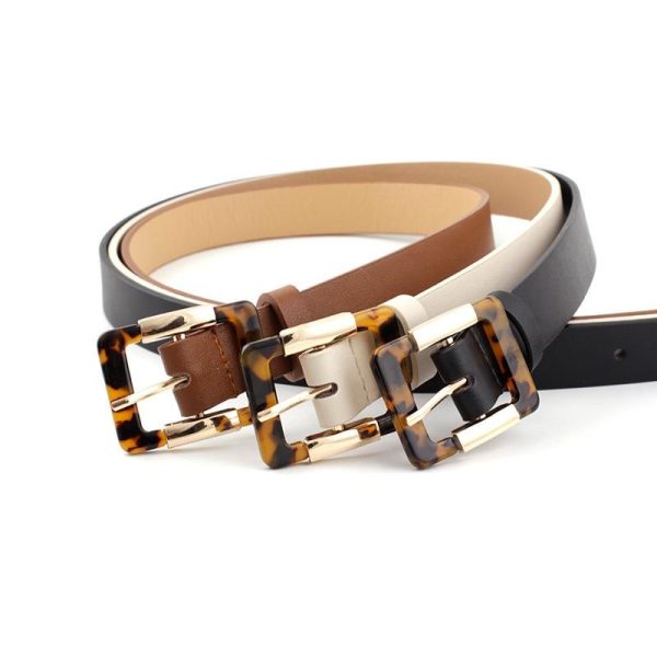 Leopard Print Buckle Belt on Sale - Image 3