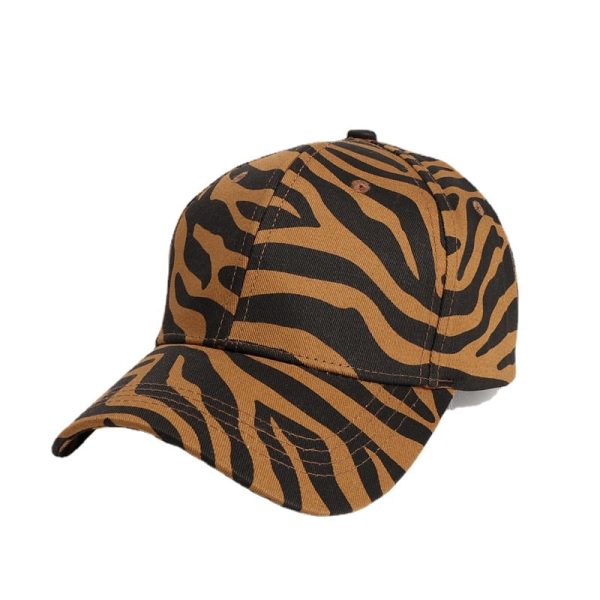 Leopard Print Zebra Print Baseball Animal Print Sun Hat Adjustable Cap Online - Image 3
