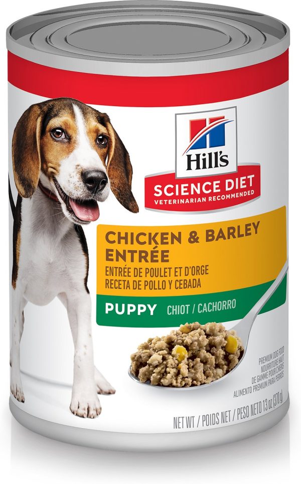 Hill s Science Diet Puppy Chicken & Barley Entree Canned Dog Food Hot on Sale