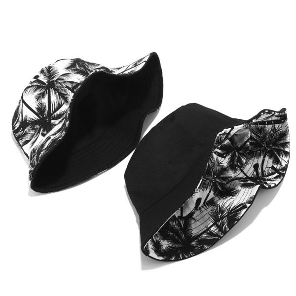 Summer Reversible Printed Fisherman Caps Bucket Women Hats Discount - Image 3