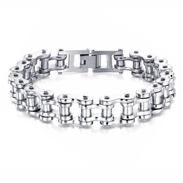 Biker Chain Bracelet Bracelet Link Chain Fashion Bangles Jewelry Discount - Image 5