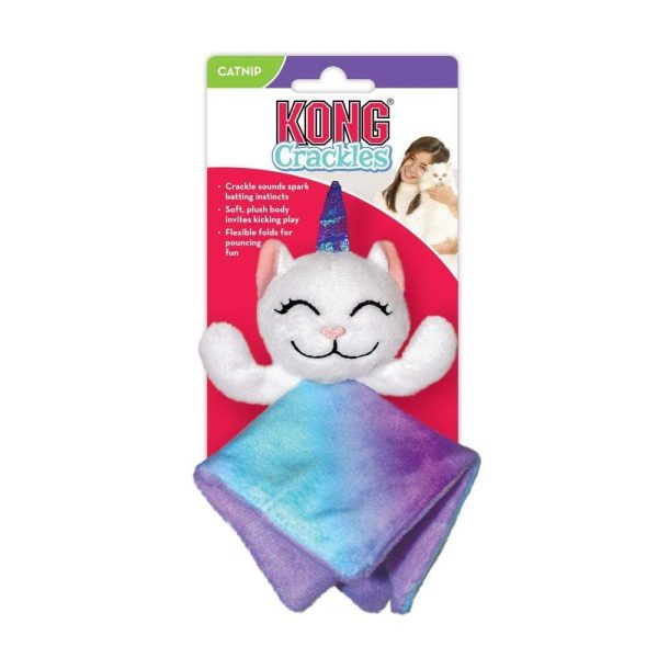 Kong Crackles Caticorn Cat Toy Supply