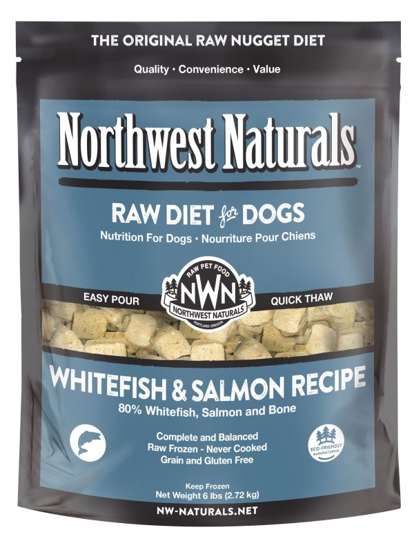 Northwest Naturals Frozen Whitefish & Salmon Nuggets Dog Food Fashion