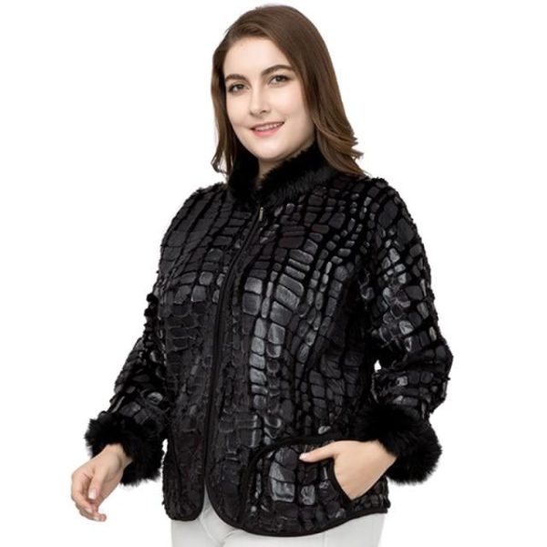 Vintage Cropped Windbreaker Bomber Jacket Women Bomber Jacket Discount - Image 5