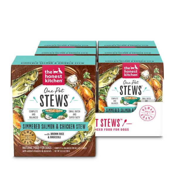 The Honest Kitchen One Pot Stew Salmon & Chicken Stew for Dogs Online Sale