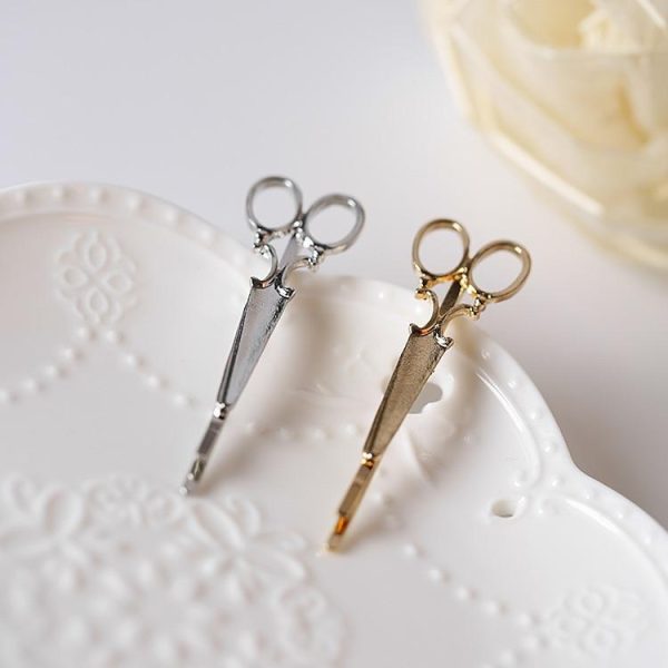 Creative Scissors Shape Hair Clip For Discount - Image 5